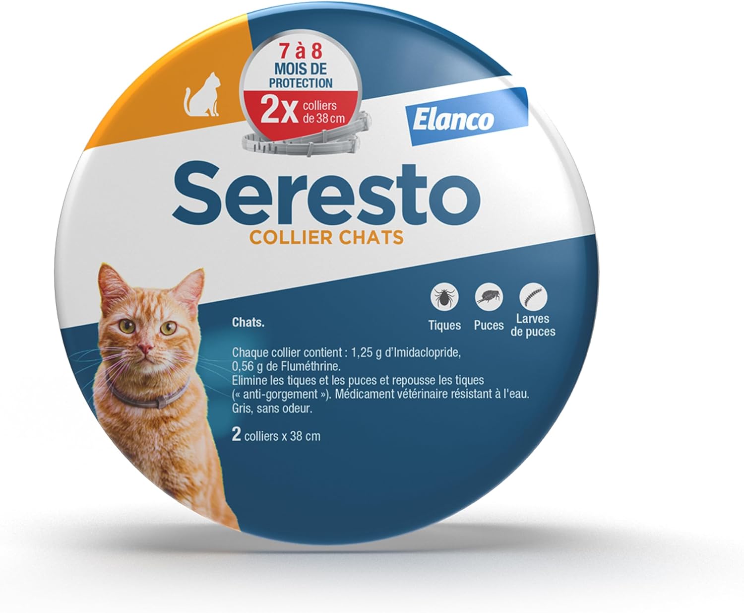 Seresto Chats - Lot de 2